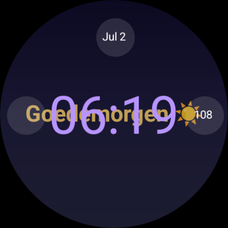 Together watch face